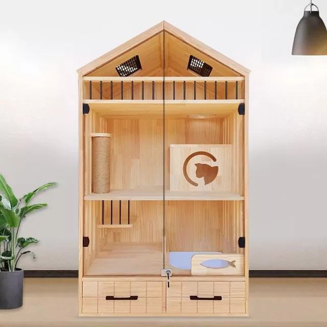 Multi-Level Cat House & Climbing Tower